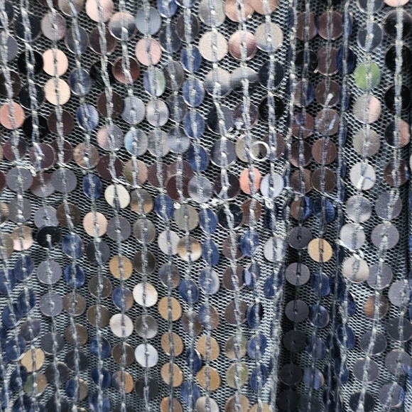 Mac Duggal 10773 - Brooch Detail Evening Gown In Blue Size 10 NWOT MSRP $598 - Picture 7 of 13